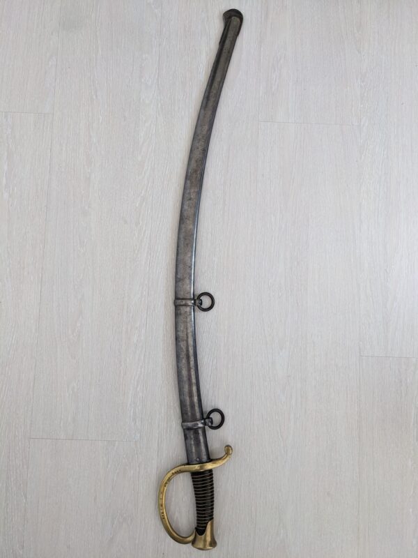 French model 1829 mounted artillery officer's saber