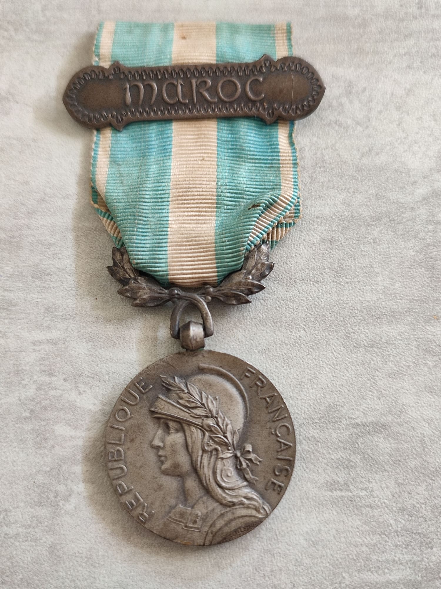 colonial medal of the second type