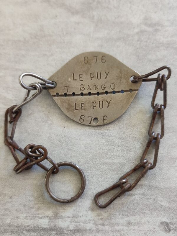 dog tag bracelet of the second world war