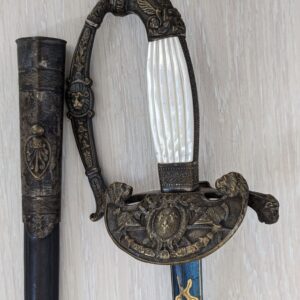 Senior French Officer’s sword, Bourbon Restoration