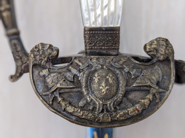 Bourbon Restoration: French Officer’s sword cross guard