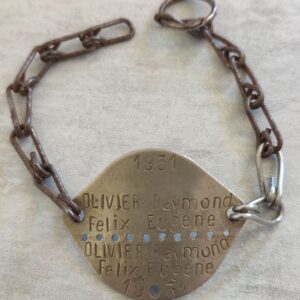 French model 1918/40 dog tag