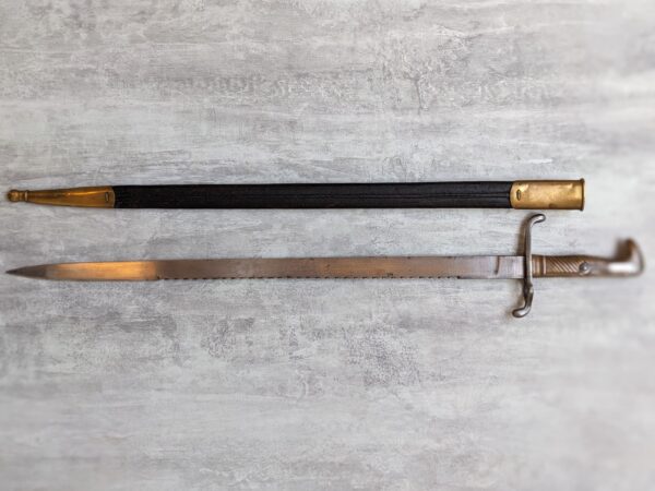 main view of the parade model 1871 german bayonet