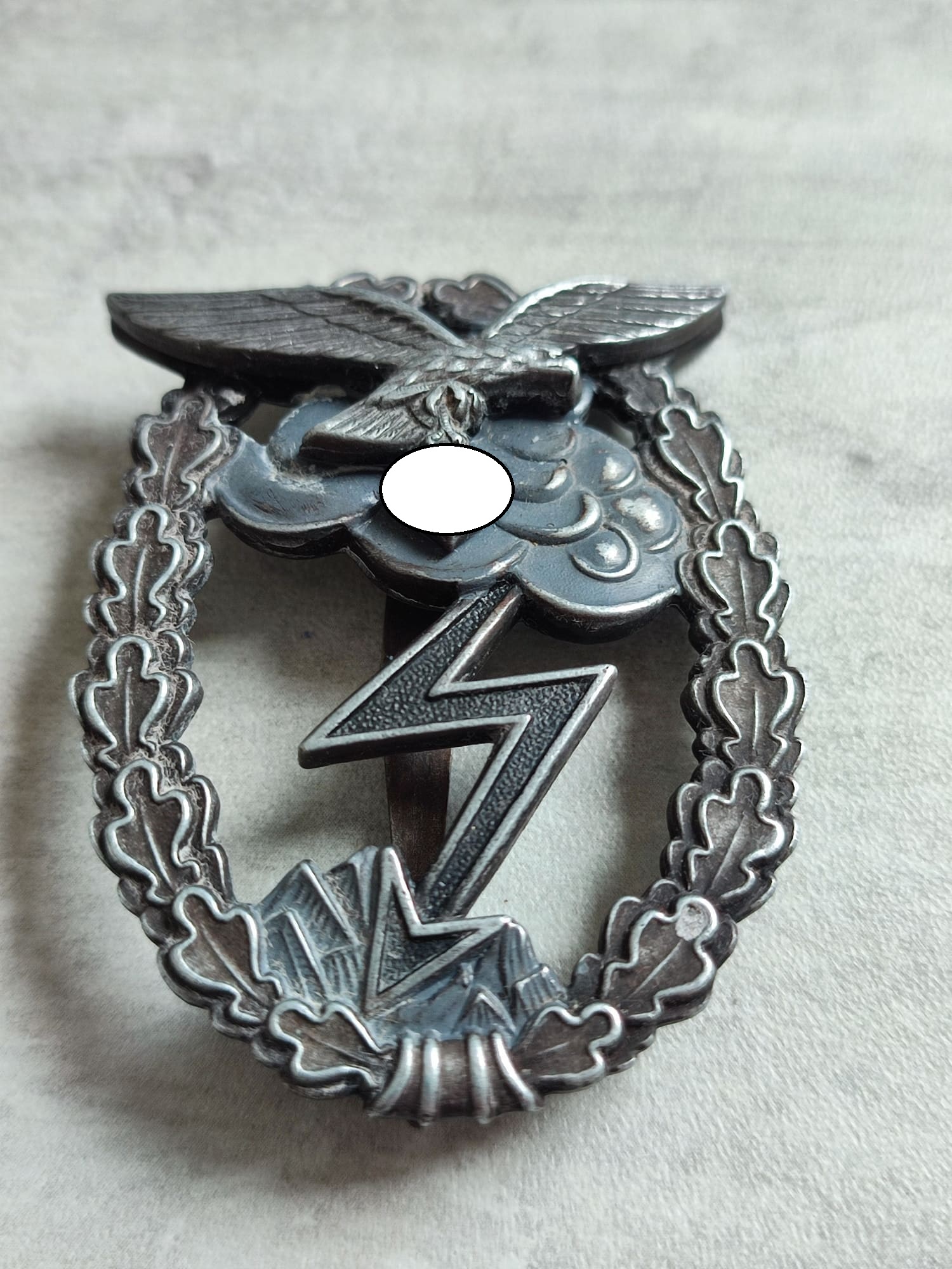 Luftwaffe ground assault badge – Lieutenant Poilu