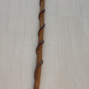 Carved French soldier’s cane