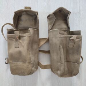 British pouches for commandos / pathfinders / Bren servant, Pattern 37