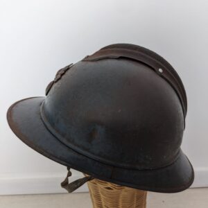 French Adrian Helmet, Worn In Verdun