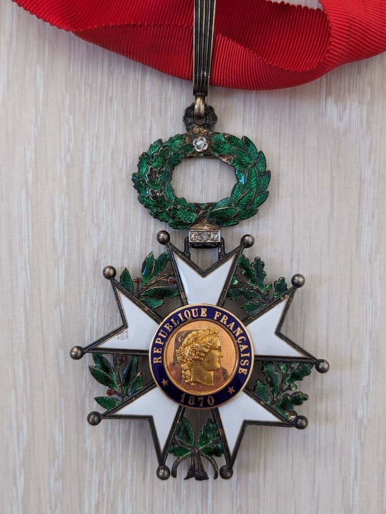 Commander class, Legion of Honour: front