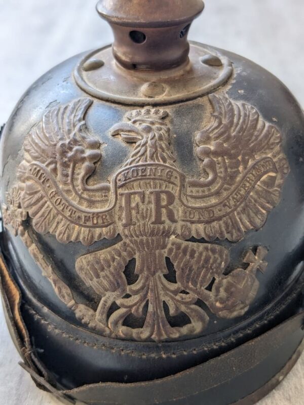 prussian eagle on pickelhaube