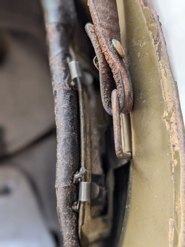 french africa army adrian M26 helmet lateral suspension