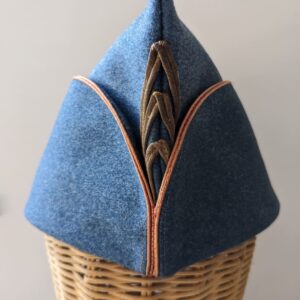 French Officer’s Side Cap for an Artillery Captain, “Empire” Type, World War I