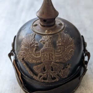 Prussian “Pickelhaube” Spiked Helmet, World War I