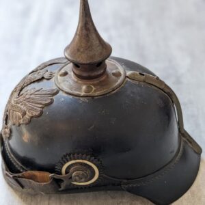 Prussian “Pickelhaube” Spiked Helmet, World War I