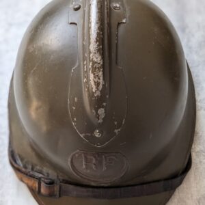 French Adrian Helmet from World War II, African Troops