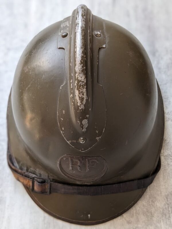 adrian M26 helmet top view