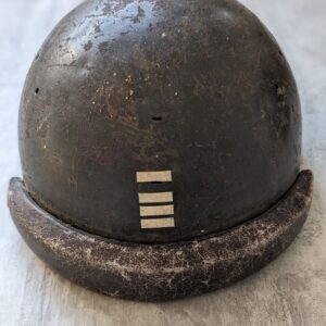 French Helmet Model 35/37 for Motorized and Motorcycle Troops, Second World War