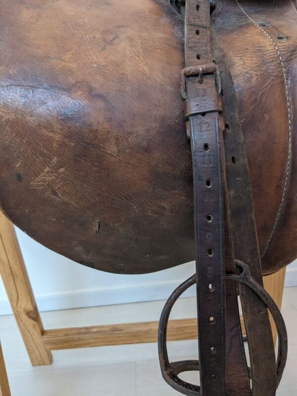 ww2 wehrmacht saddle iron stirrups