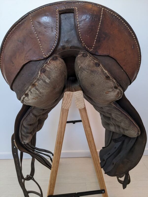 ww2 wehrmacht saddle rear view