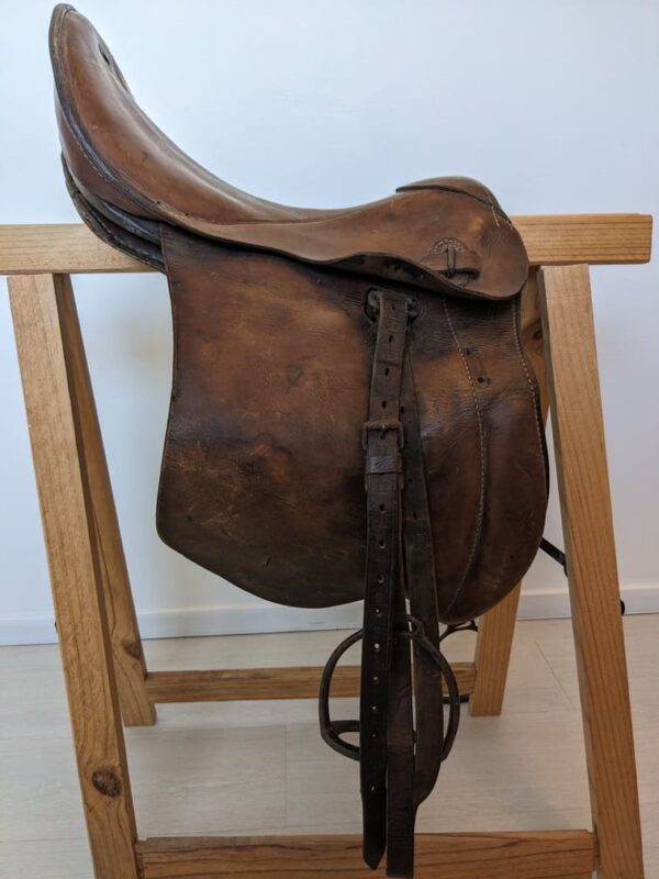 ww2 wehrmacht saddle right side view