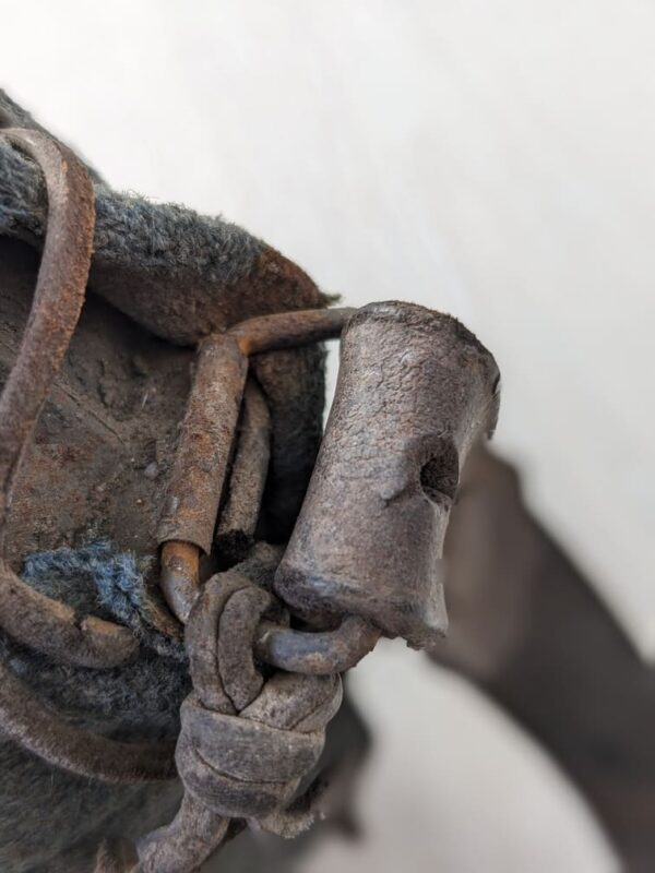 ww1 french canteen leather strap