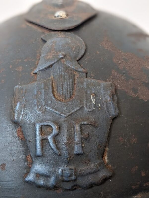 ww1 french engineer adrian helmet attribute