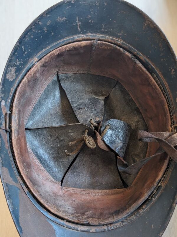 ww1 french engineer adrian helmet second type liner