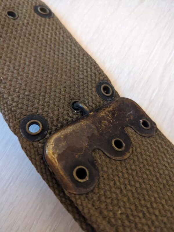 ww2 US army pistol belt od7 color