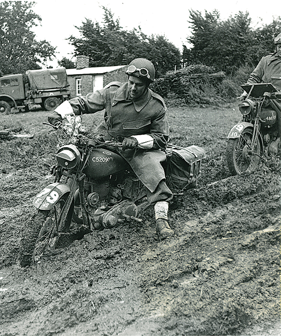 british dispath rider during ww2