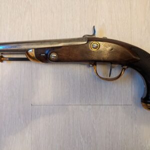 French Cavalry Officer’s Pistol, Model 1816/22