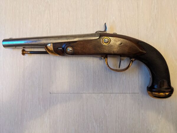 french cavalry 1816/22 pistol other side view