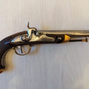 French Cavalry Officer’s Pistol, Model 1816/22