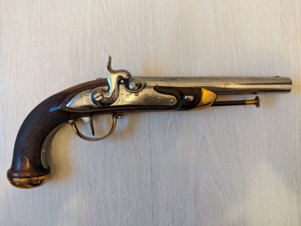 french cavalry 1816/22 pistol general view