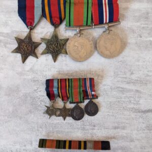 World War II British Medals and Miniatures