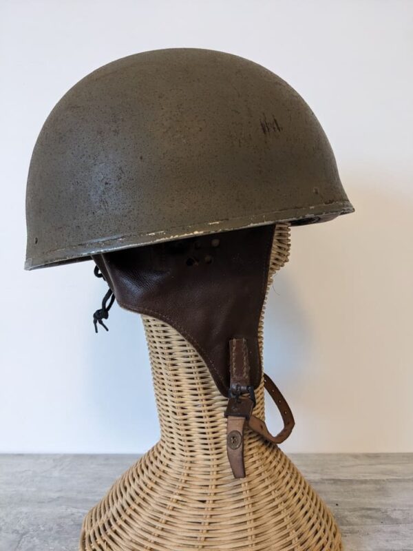 ww2 british helmet for despatch rider's, right side view