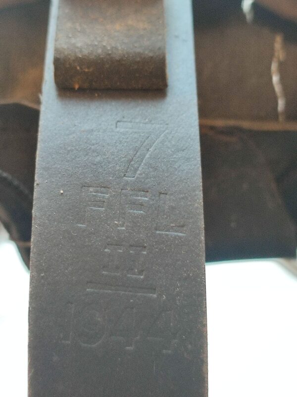 world war II british mkiii helmet liner markings