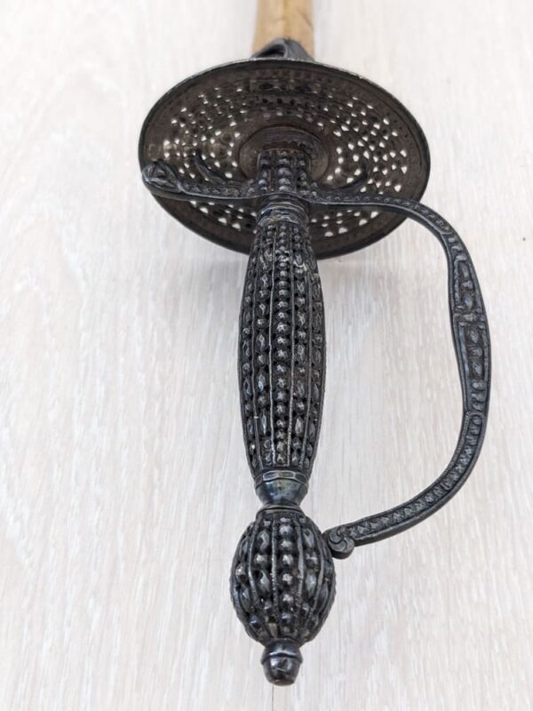 French Officer's Sword in Silver, Circa 1790–1800 - Image 5