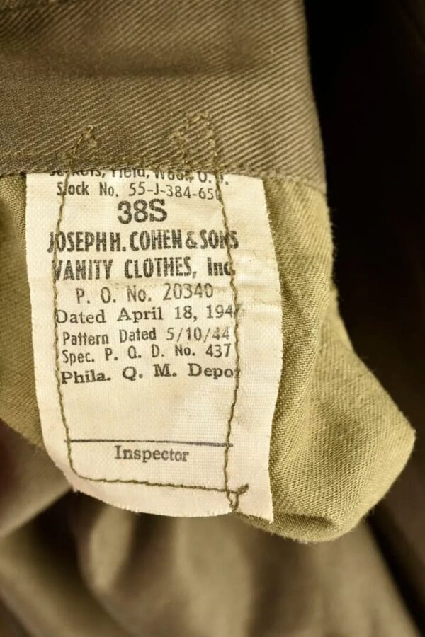 IKE Jacket from the 97th US Infantry Division, WW2 - Image 4