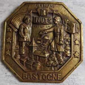 Commemorative Plaque of the Siege of Bastogne