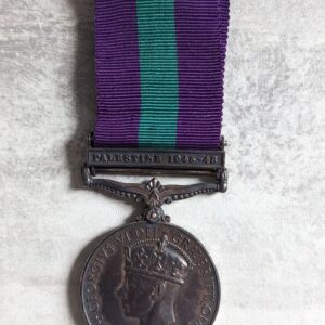 British General Service Medal 1918–1962 with Palestine Clasp