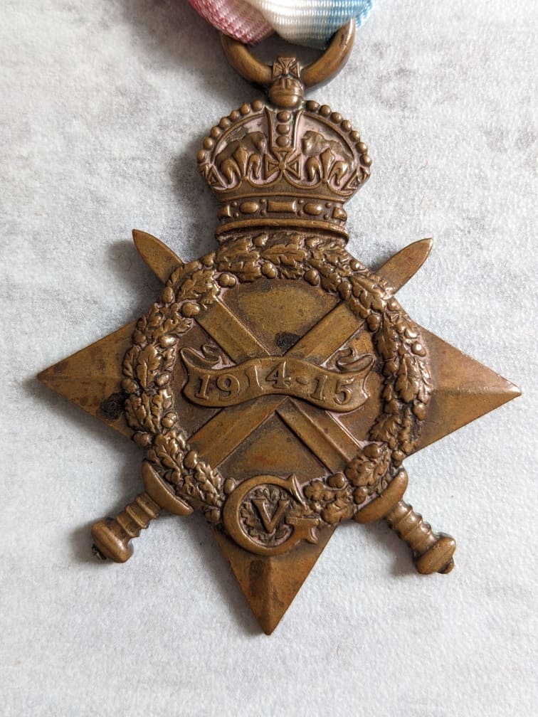 1914-15 Star Britannique, The Buffs – Image 3