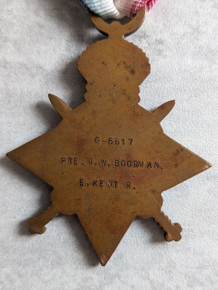 1914-15 Star Britannique, The Buffs – Image 4