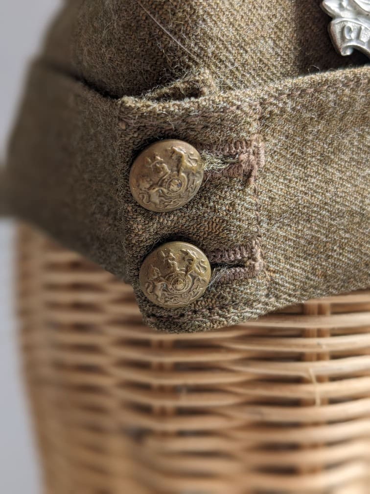 Bonnet de Police Britannique du Gloucestershire Regiment, 1940 – Image 4