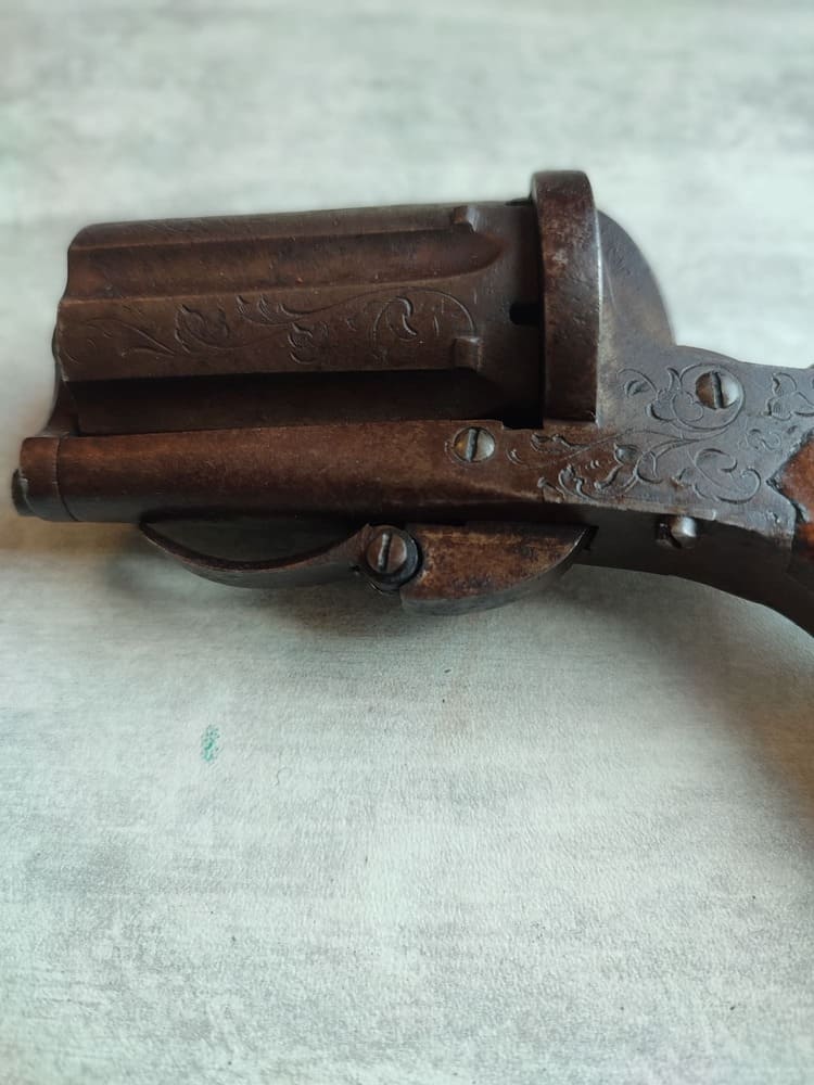 "Pepperbox" Revolver 7mm, Liège-Made - Image 3