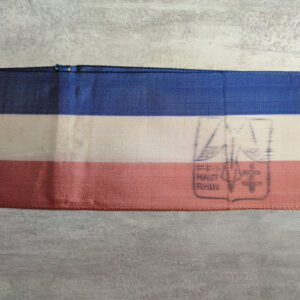 FFI (French Forces of the Interior) Armband from Haut-Rhin, Alsace
