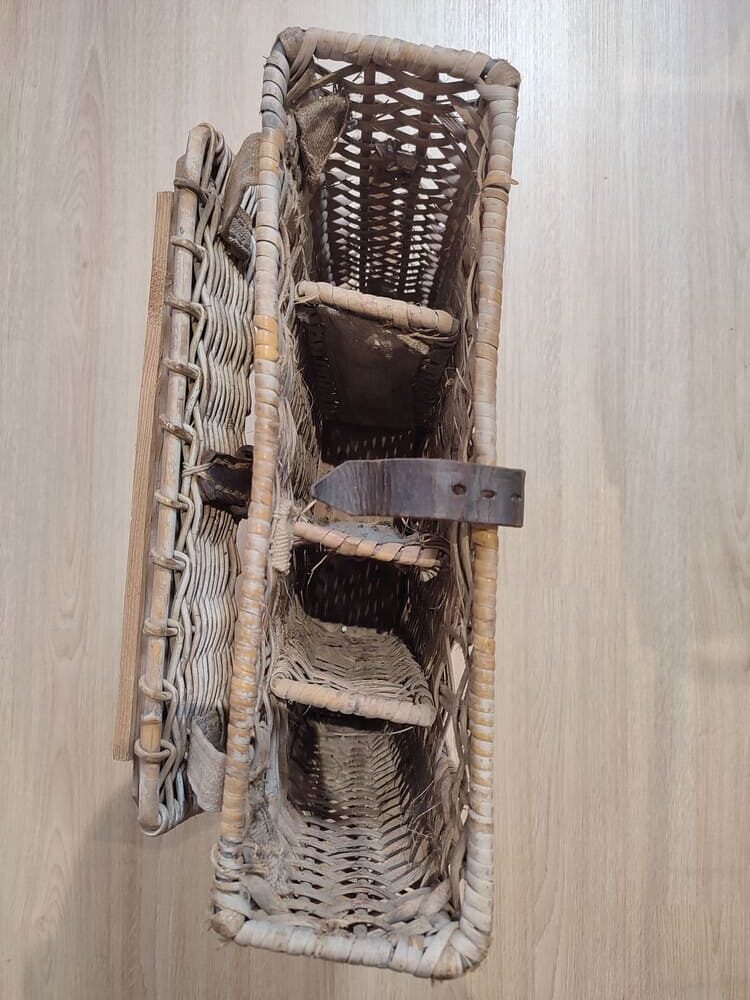German Wicker basket for Shells, WW2 - Image 7