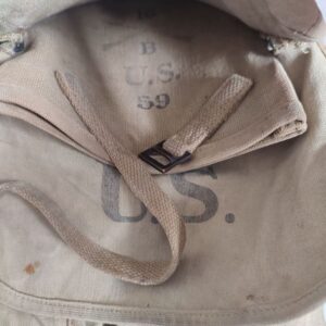 U.S. M-1910 Haversack with Entrenching Tool Cover and Blanket