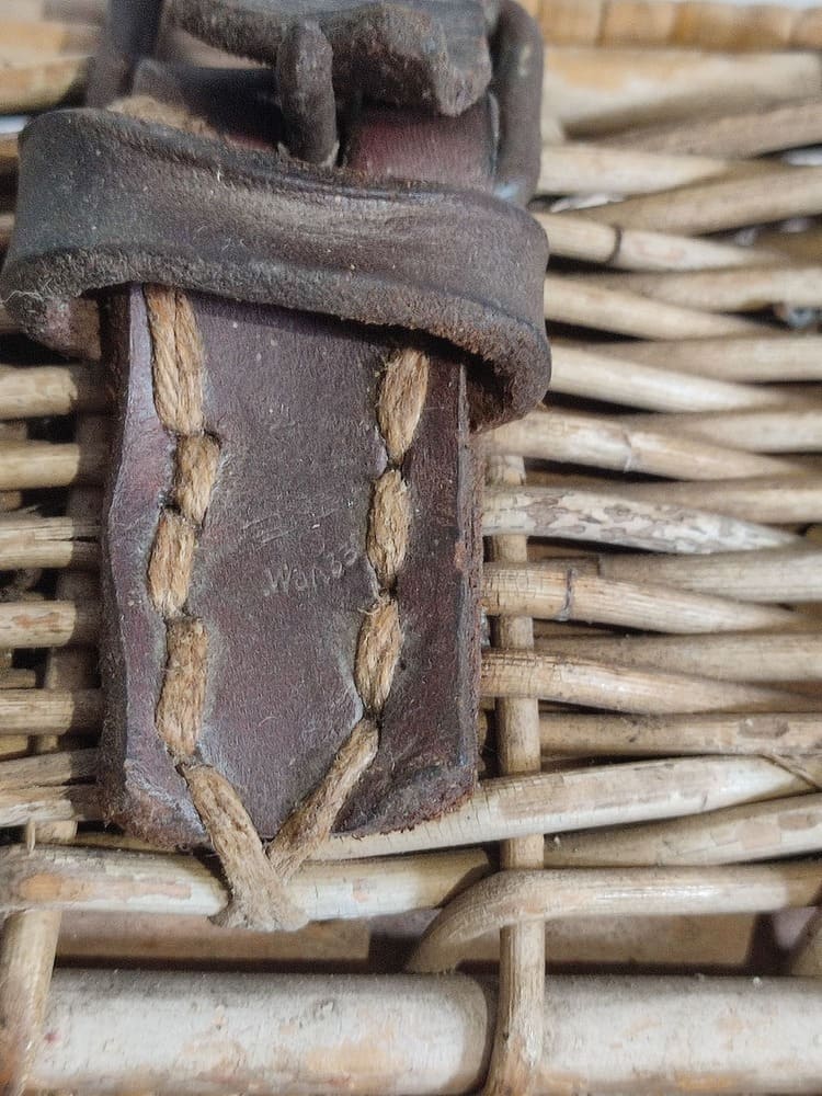 German Wicker basket for Shells, WW2 - Image 5