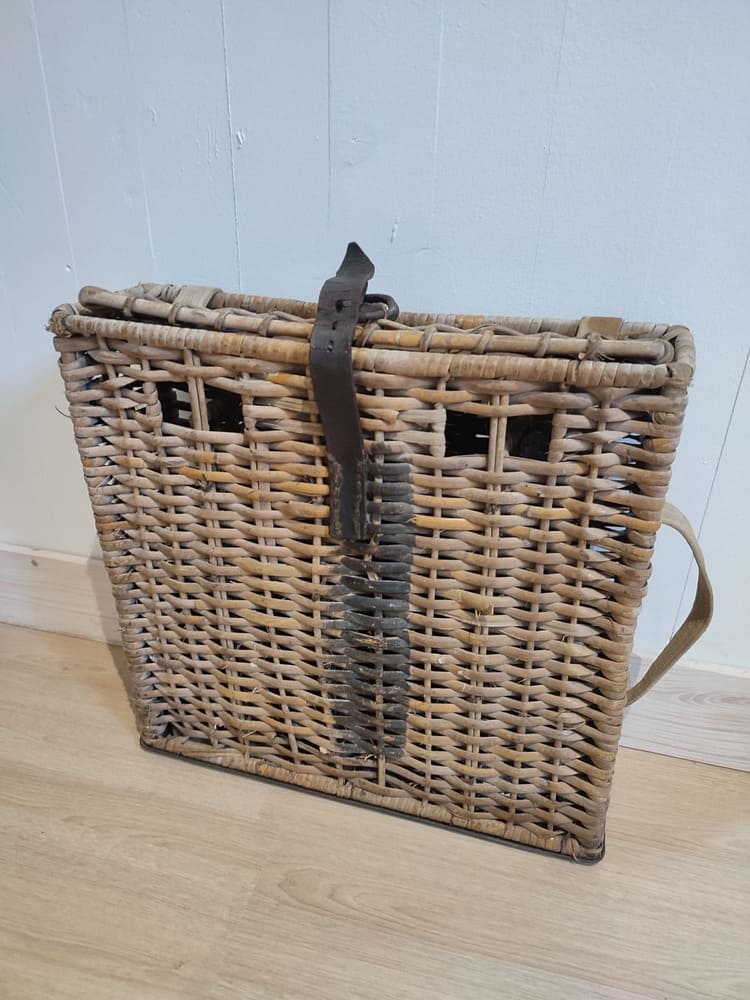 German Wicker basket for Shells, WW2
