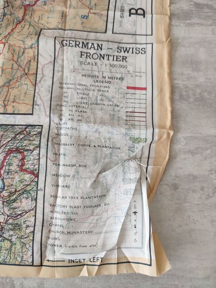 WW2 Silk Escape Map, Sheet 43 A/B - Image 5