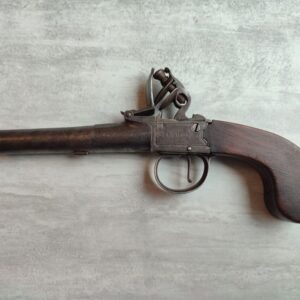 Pistolet à Coffre à Silex Archer, London, vers 1790
